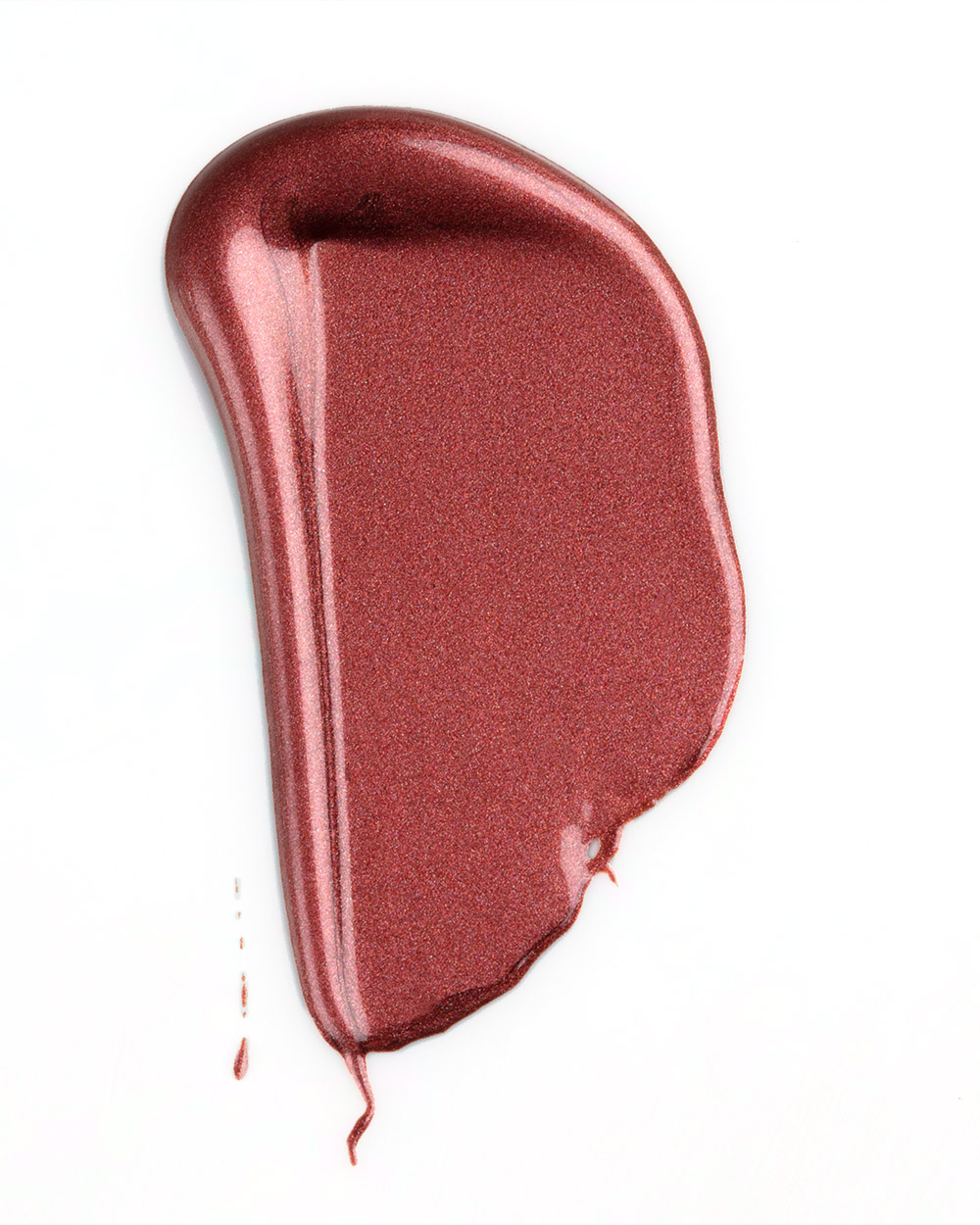 Melt Cosmetics lip gloss, glossy smear texture