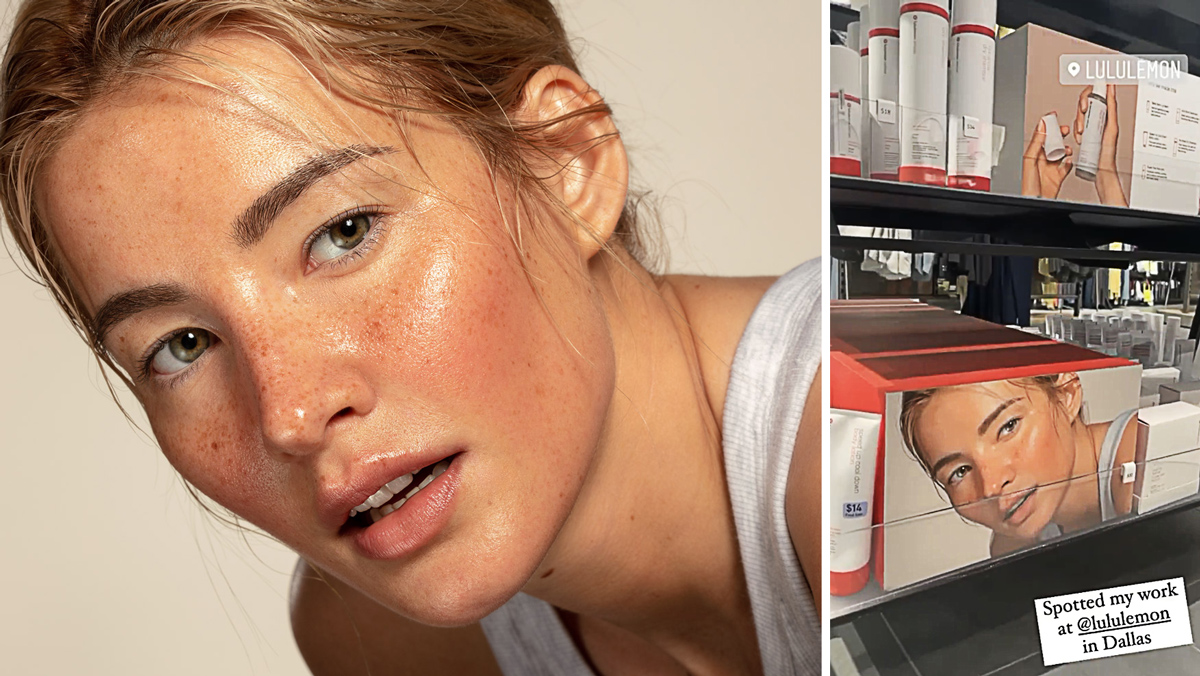 Lululemon Selfcare, flush campaign shop image