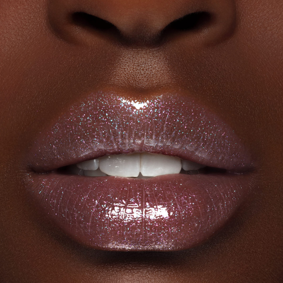 Beauty photograph of Pat McGrath Labs LUST: Gloss in Future Femme, high gloss lip