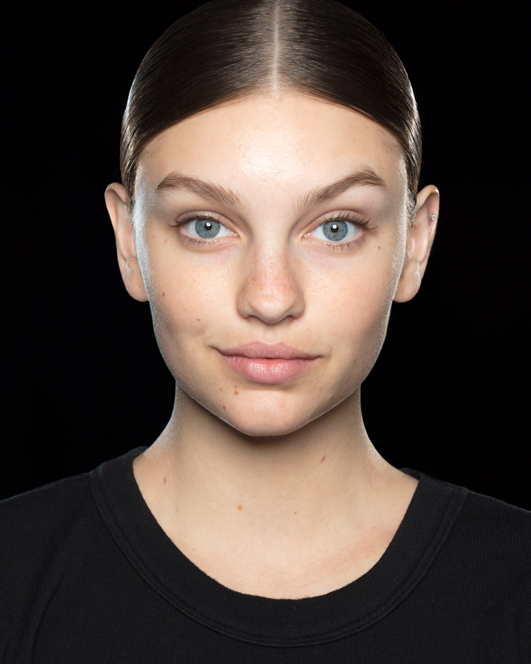 Urban Decay beauty photograph, before-retouching preview