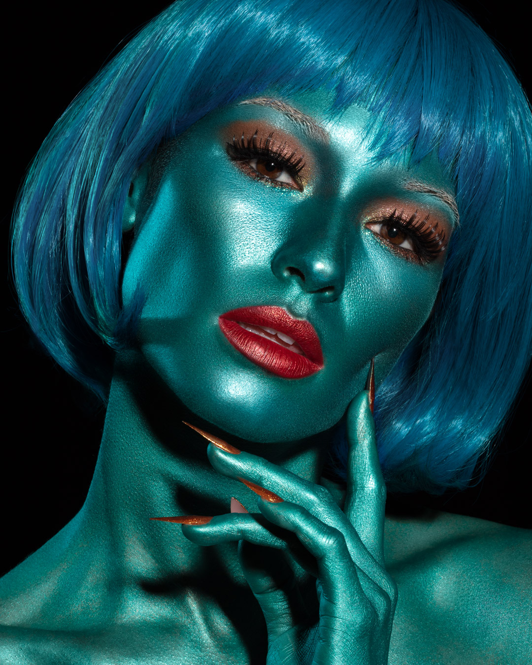 Urban Decay Halloween beauty look